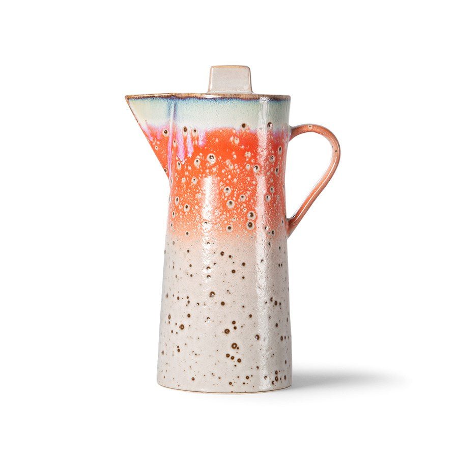 70's Ceramics Coffee Pot Asteroids - House of Orange