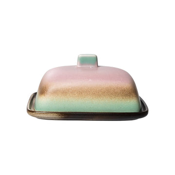 70'S Ceramics: Butter Dish, Mercury - House of Orange