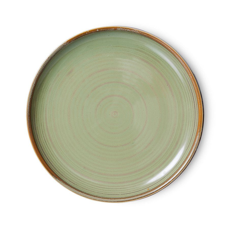 Chef ceramics: side plate, moss green - House of Orange