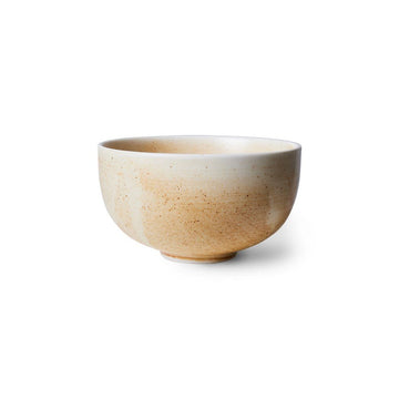 Chef ceramics: bowl, rustic cream/brown - House of Orange