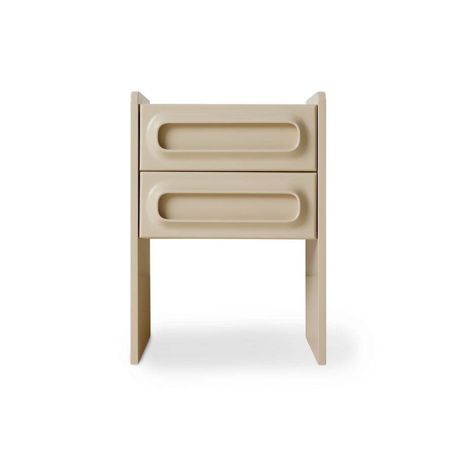 Space nightstand, cream - House of Orange