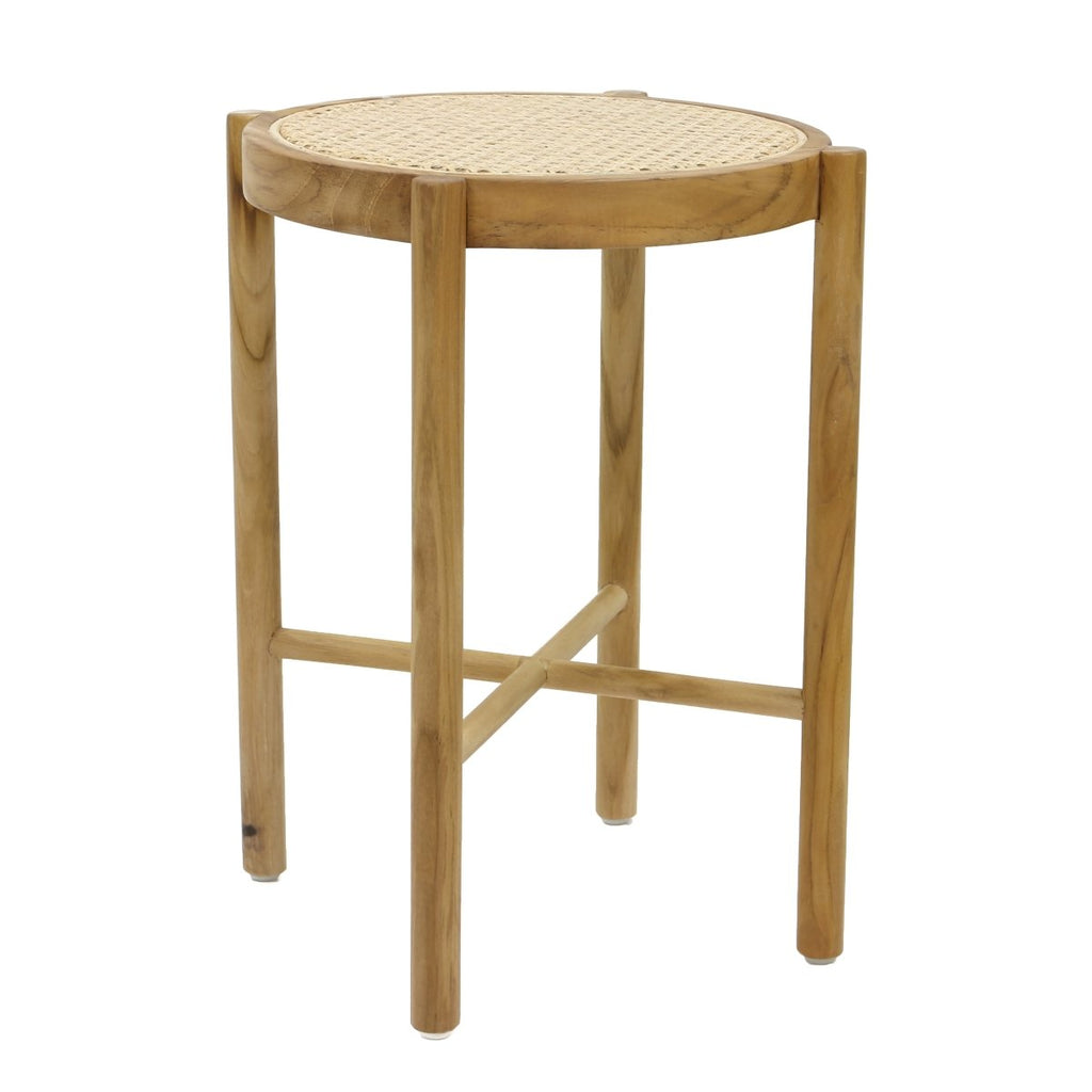 Retro Webbing Stool Natural - House of Orange