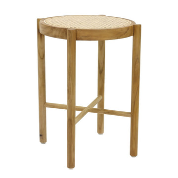 Retro Webbing Stool Natural - House of Orange