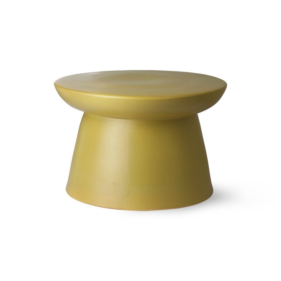 Earthenware Side Table Green - House of Orange