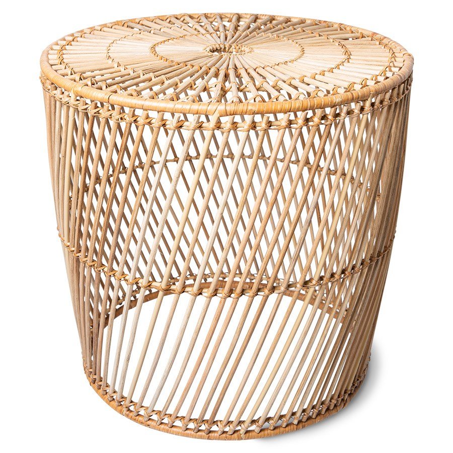 Wicker Side Table - House of Orange