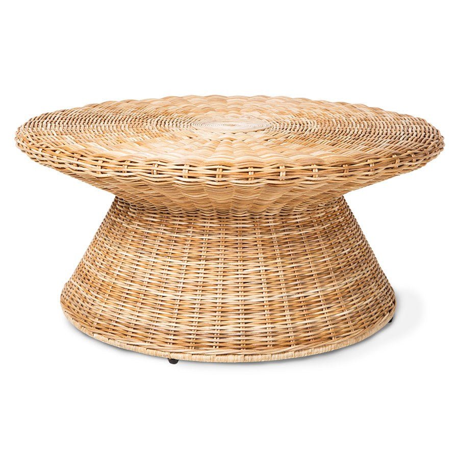 Rattan Coffee Table - House of Orange