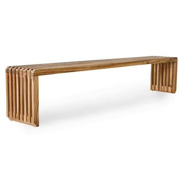 Slatted bench teak XL - House of Orange