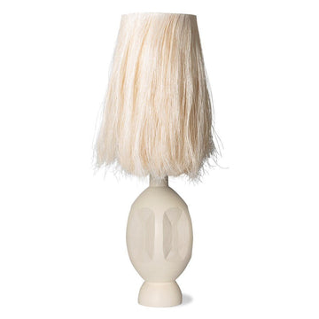 Boho Abaca Lamp: base and shade - House of Orange