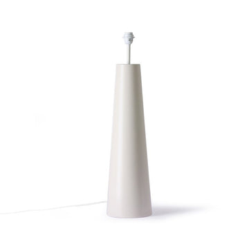 Cone floor lamp base XL cream - House of Orange