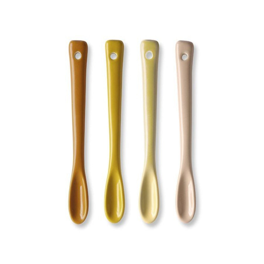 Bold & Basic Ceramics : Teaspoons Natural (Set Of 4) – House of Orange