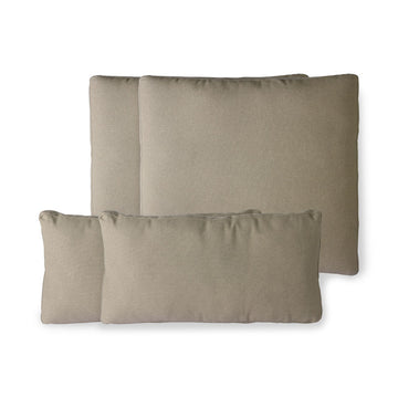 Outdoor Lounge Sofa Cushion Set Brown - House of Orange