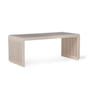 Slatted Bench/Element, Sand - House of Orange