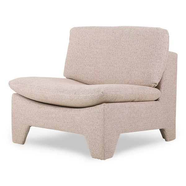 Retro Lounge Fauteuil, Pink Melange - House of Orange