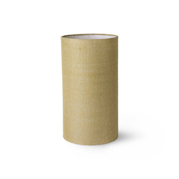 Jute Cylinder Lamp Shade Jade Green - House of Orange