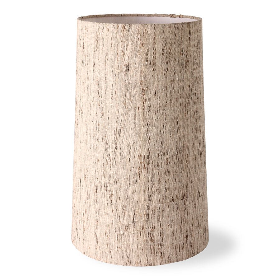 Cone Lamp Shade Silk Natural (36cm) - House of Orange