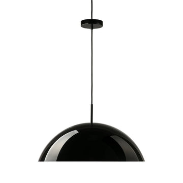 Cupola Acrylic Hanging Lamp Black - House of Orange