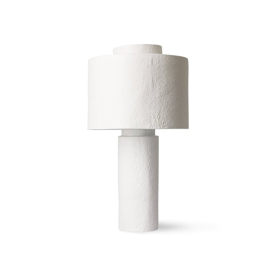 Gesso Table Lamp Matte White - House of Orange