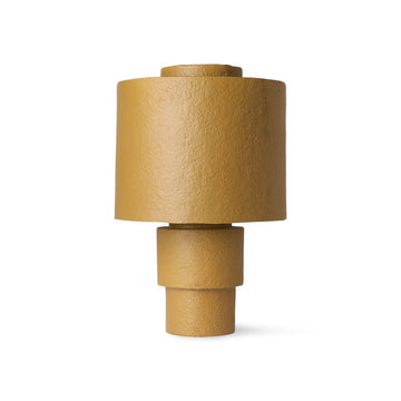 Gesso Table Lamp Matte Mustard - House of Orange